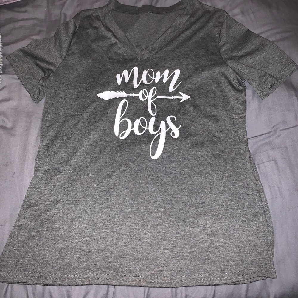 “Mom of Boys” tee